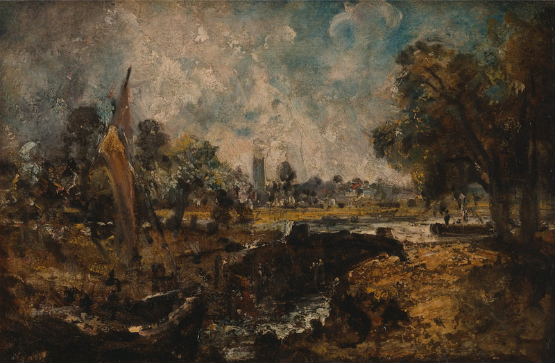 Dedham Kanalı - John Constable