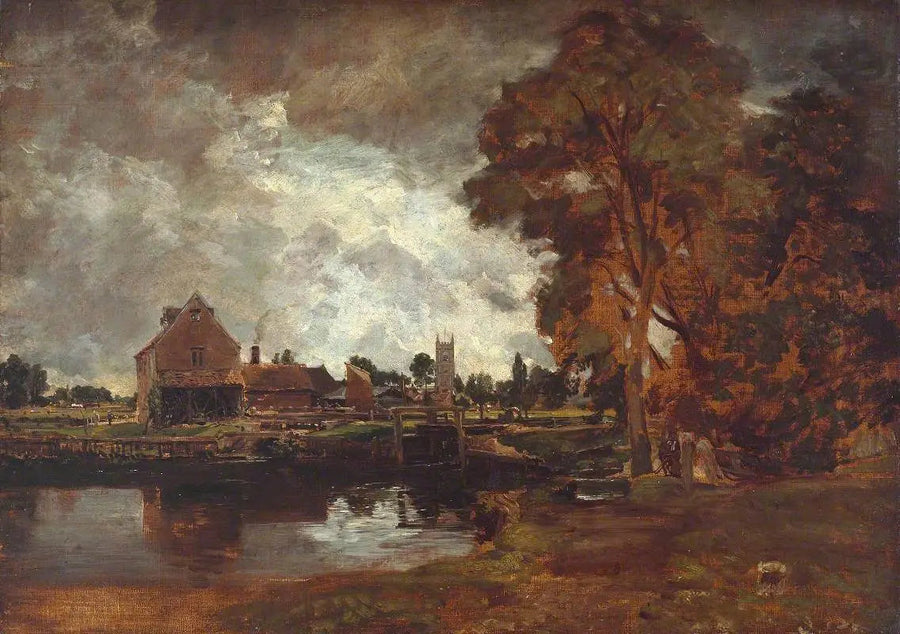 Dedham Kanalı ve Değirmenleri - John Constable