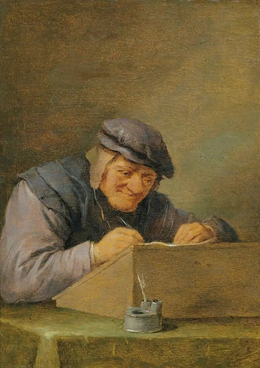 Köylü Yazısı - David Teniers le Jeune