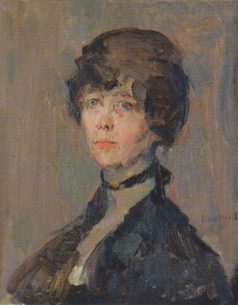 Hollandalı yazar Ina Boudier-Bakker (1875-1966). - Isaac Israëls