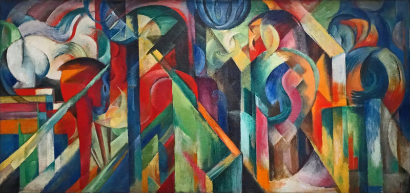 Ahırlar - Franz Marc