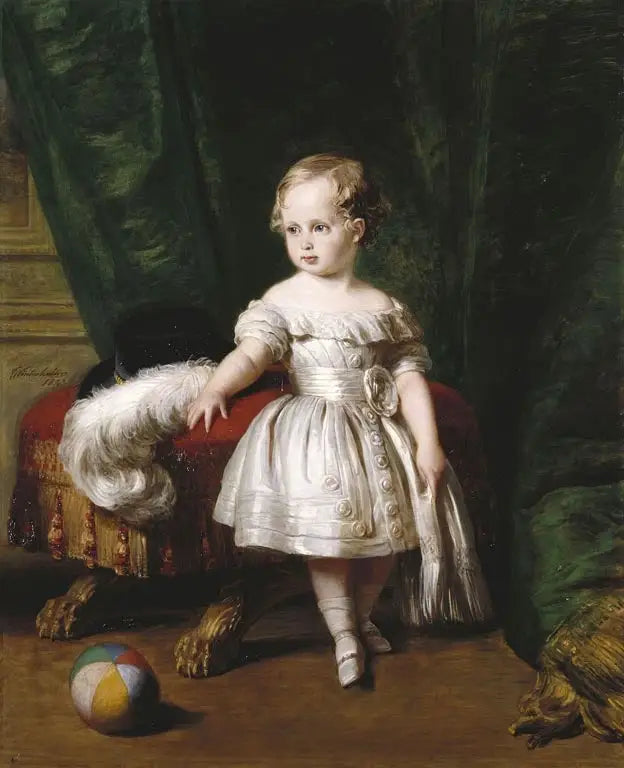 Édouard VII (1840-1910) Albert Édouard, Galler Prensi zamanında - Franz Xaver Winterhalter