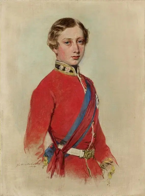Édouard VII (1841-1910) o zamanlar Galler Prensi - Franz Xaver Winterhalter