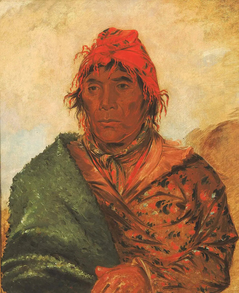 Ee-mat-lá-, kral Philip, ikinci şef - George Catlin