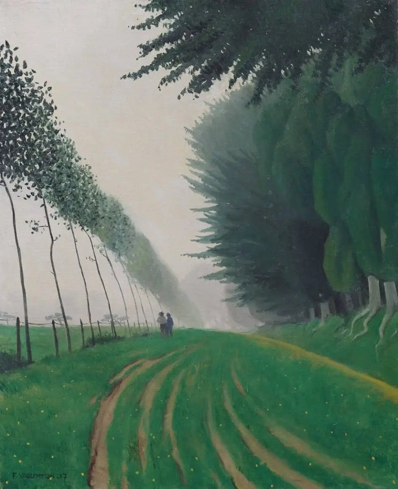 buhar efekti, Honfleur - Félix Vallotton