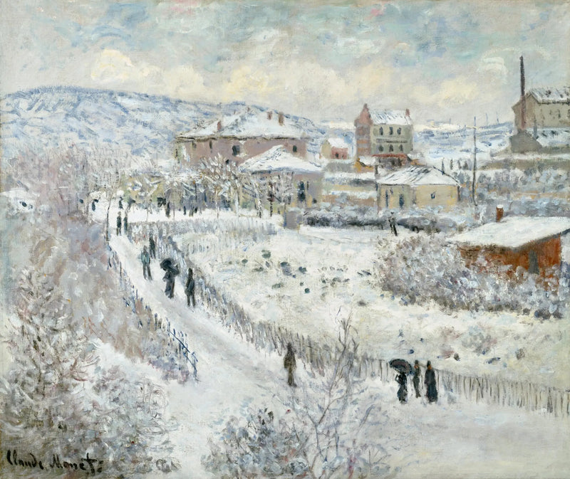 Argenteuil'de Kar EtkisiAlternate - Claude Monet