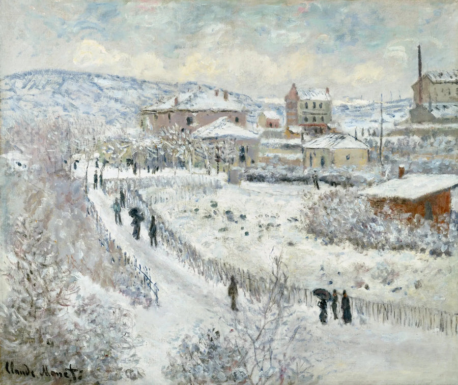 Argenteuil'de Kar EtkisiAlternate - Claude Monet