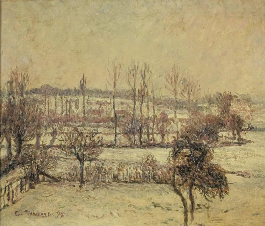 Éragny'de Kar Etkisi - Camille Pissarro