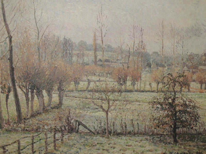 Éragny'de Kar Etkisi - Camille Pissarro
