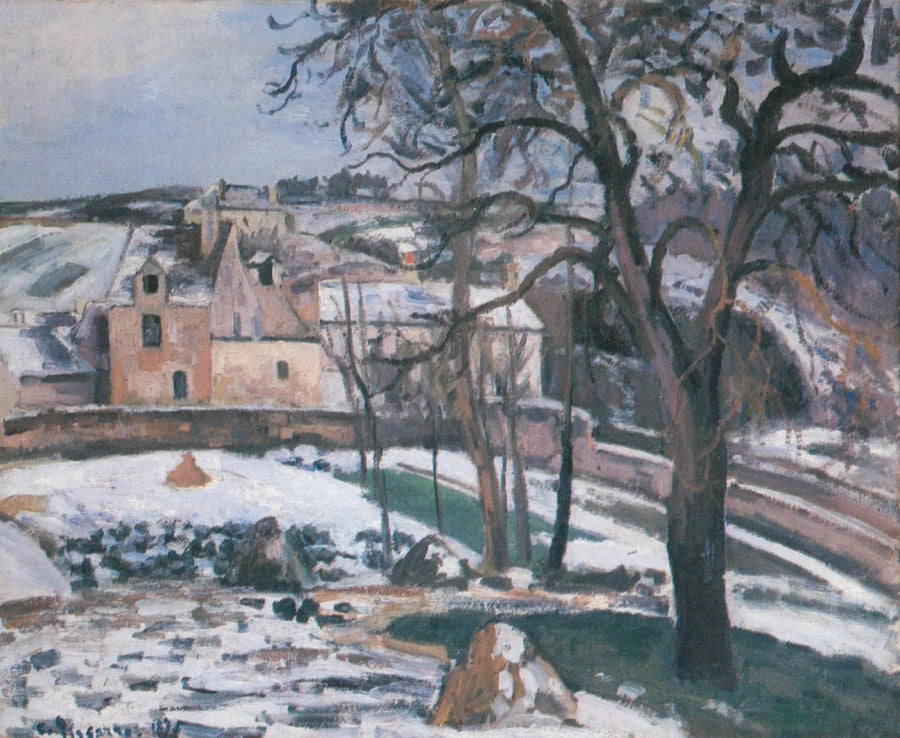 L'Hermitage'de Kar Etkisi, Pontoise - Camille Pissarro