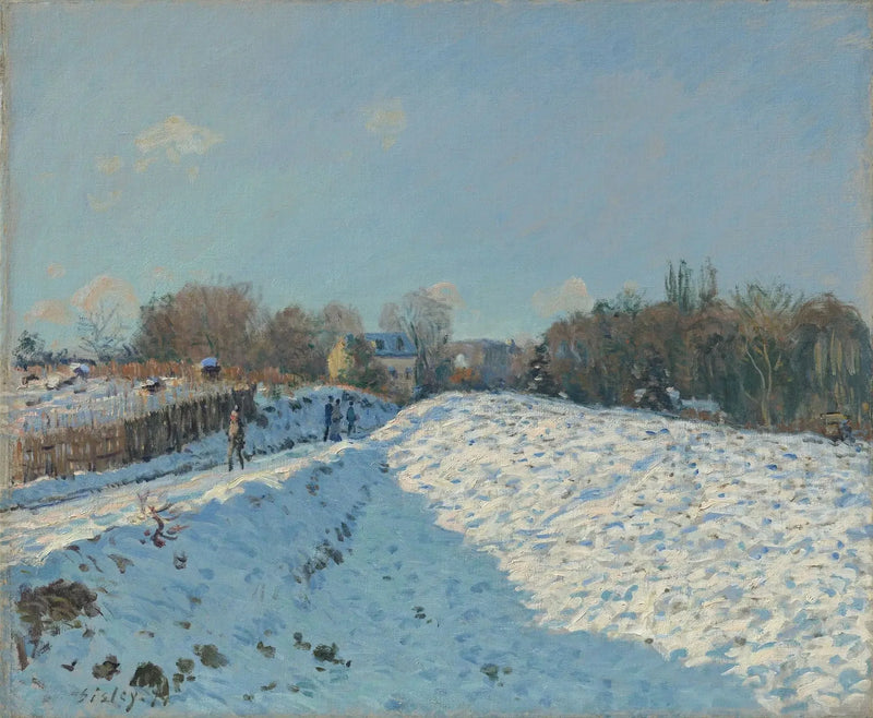 Louveciennes'de Kar Etkisi - Alfred Sisley