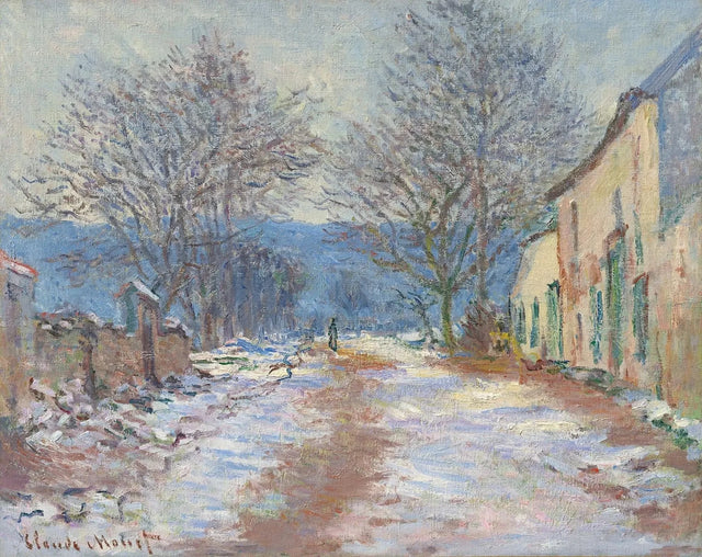 Limetz W1056'da kar etkisi - Claude Monet