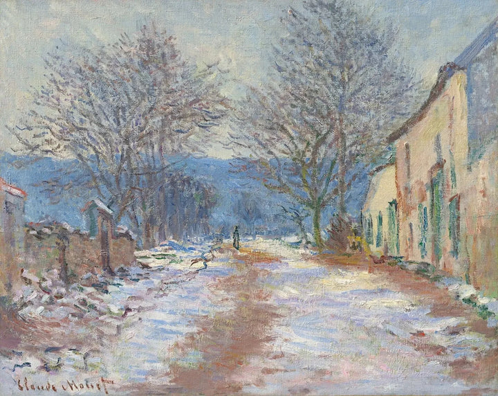 Limetz W1056'da kar etkisi - Claude Monet