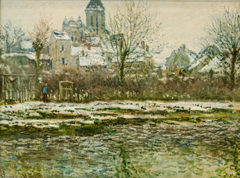 Vétheuil, Orsay W506 - Claude Monet'de kar etkisi