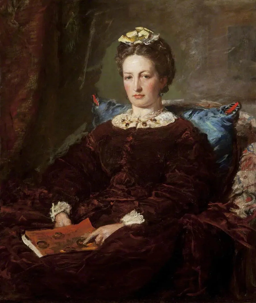 Effie Millais, Gray (1828-1897) - John Everett Millais