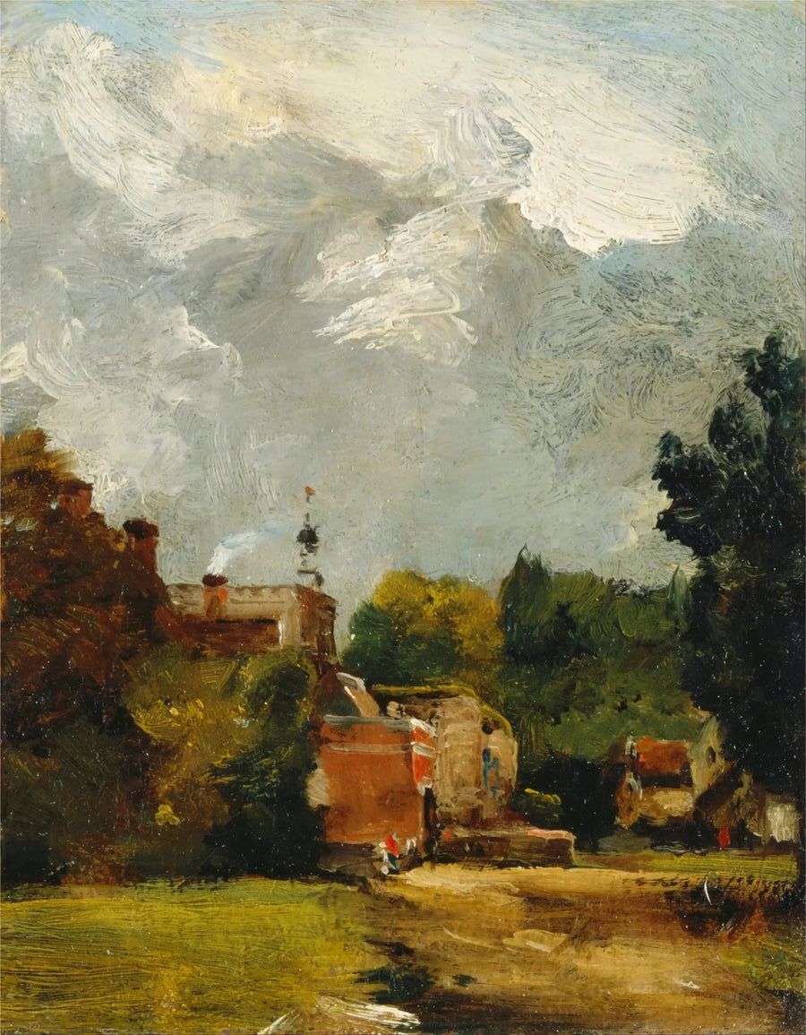 East Bergholt Kilisesi - John Constable