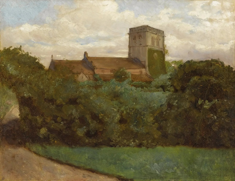 Tottenham Kilisesi, Londra, 1869 - Albert Bierstadt