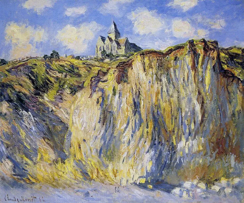 Varengeville Kilisesi, sabah etkisi - Claude Monet