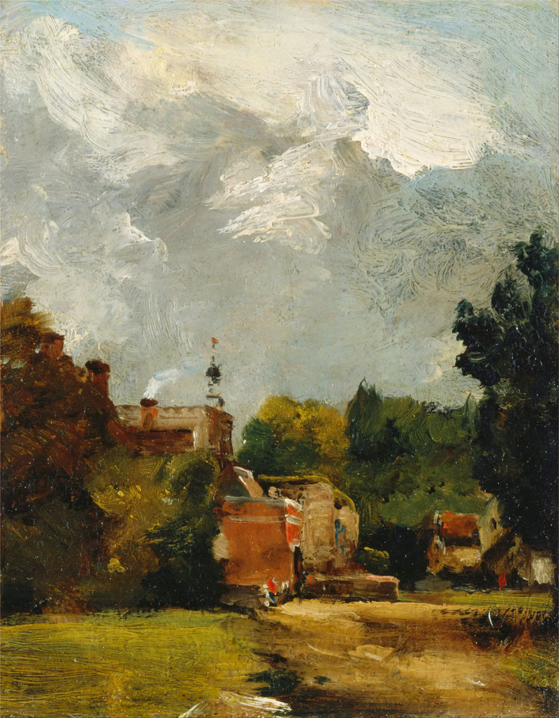 East Bergholt Kilisesi - John Constable