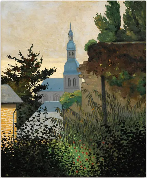 Dinan'daki Saint-Sauveur Kilisesi - Félix Vallotton