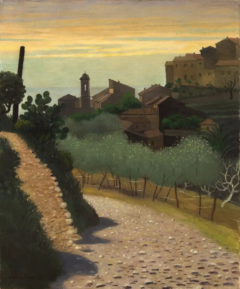 Cagnes'taki Sainte-Anne Kilisesi - Félix Vallotton