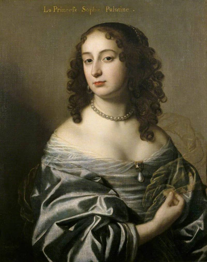 Sophie Electrice, Palatine Prensesi, Hannover Electorü Ernest Auguste'nin eşi (1630-1714) - Gerrit van Honthorst