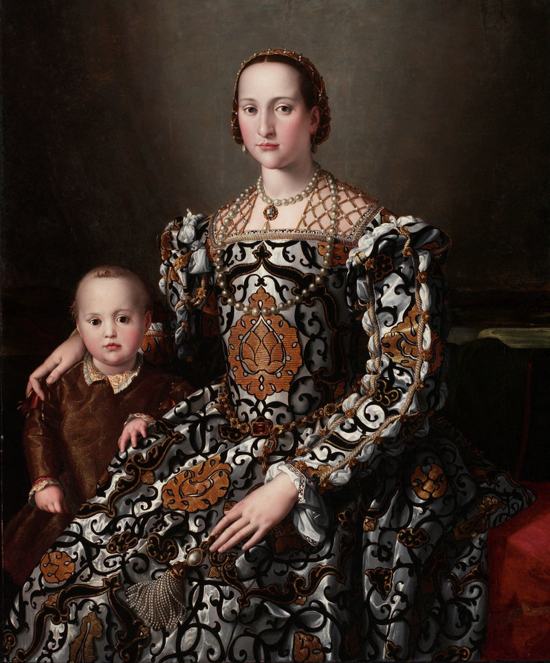 Éléonore de Tolède ve oğlu - Bronzino