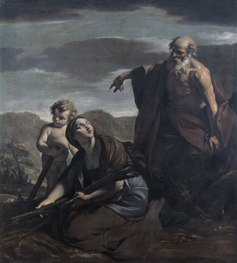 Élie ve Sarepta dulü - Giovanni Lanfranco
