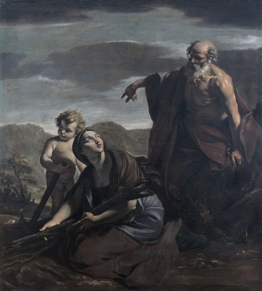 Élie ve Sarepta dulü - Giovanni Lanfranco