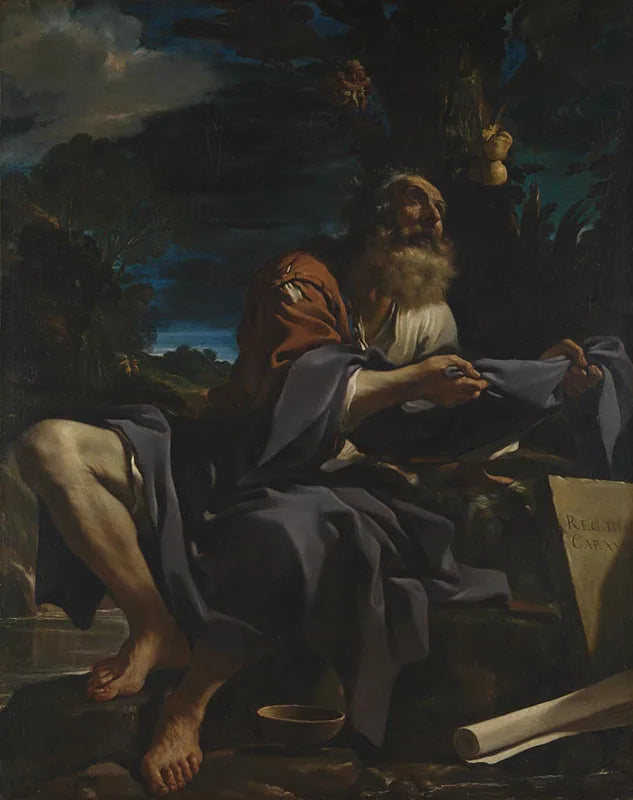 Guercino - Kargalarla Beslenen Élie