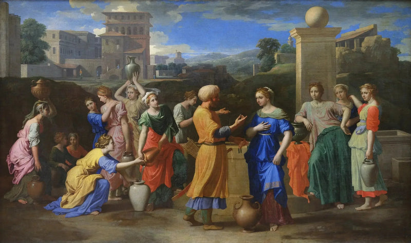 Éliézer ve Rebecca - Nicolas Poussin