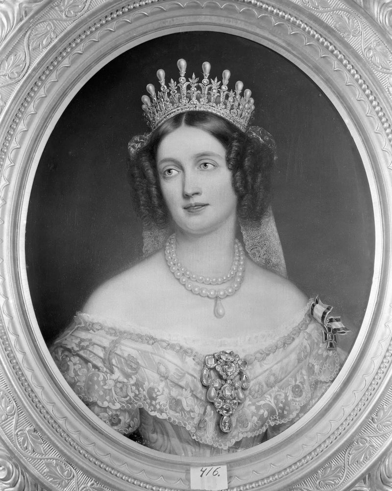 Elisabet (1801-1873), Preussen'in annesi, Bavyera prensesi, Kral Fredrik Vilhelm IV'nin kurucusu - Joseph Karl Stieler
