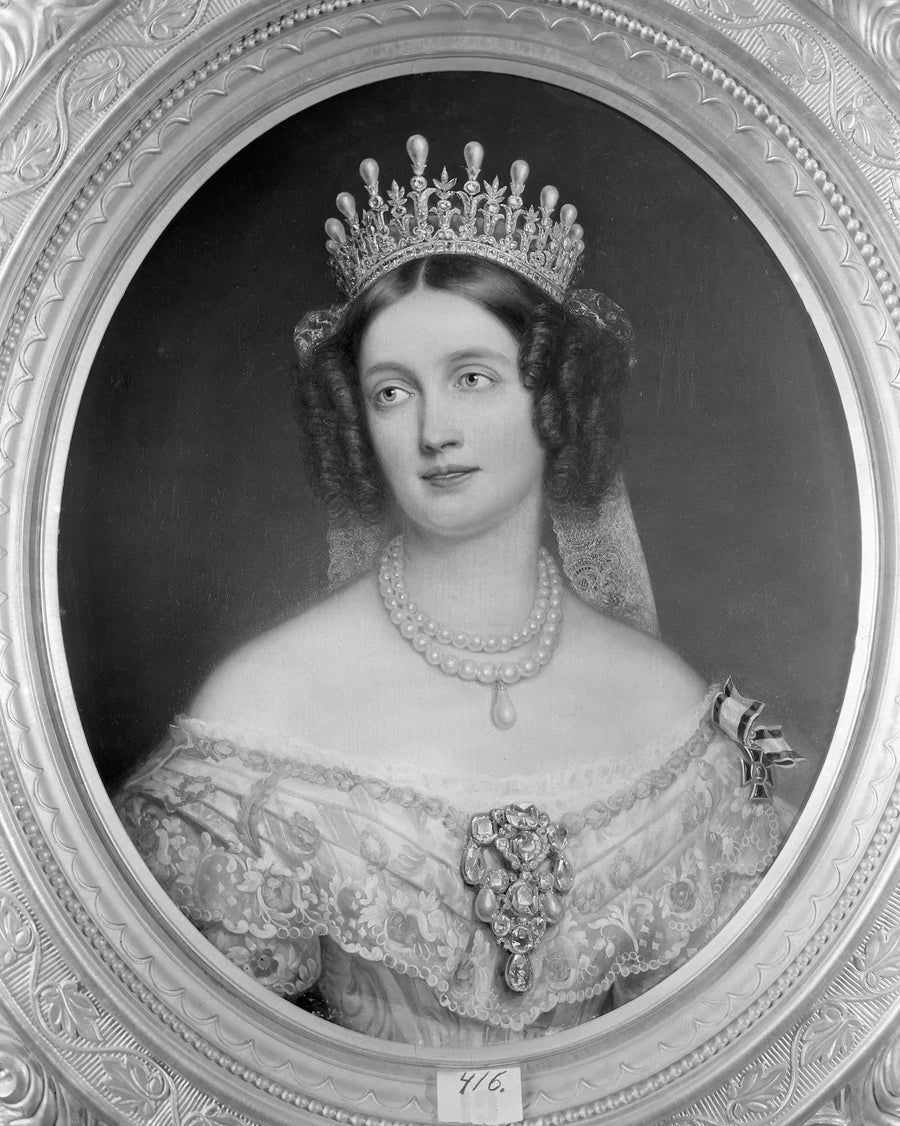 Elisabet (1801-1873), Preussen'in annesi, Bavyera prensesi, Kral Fredrik Vilhelm IV'nin kurucusu - Joseph Karl Stieler