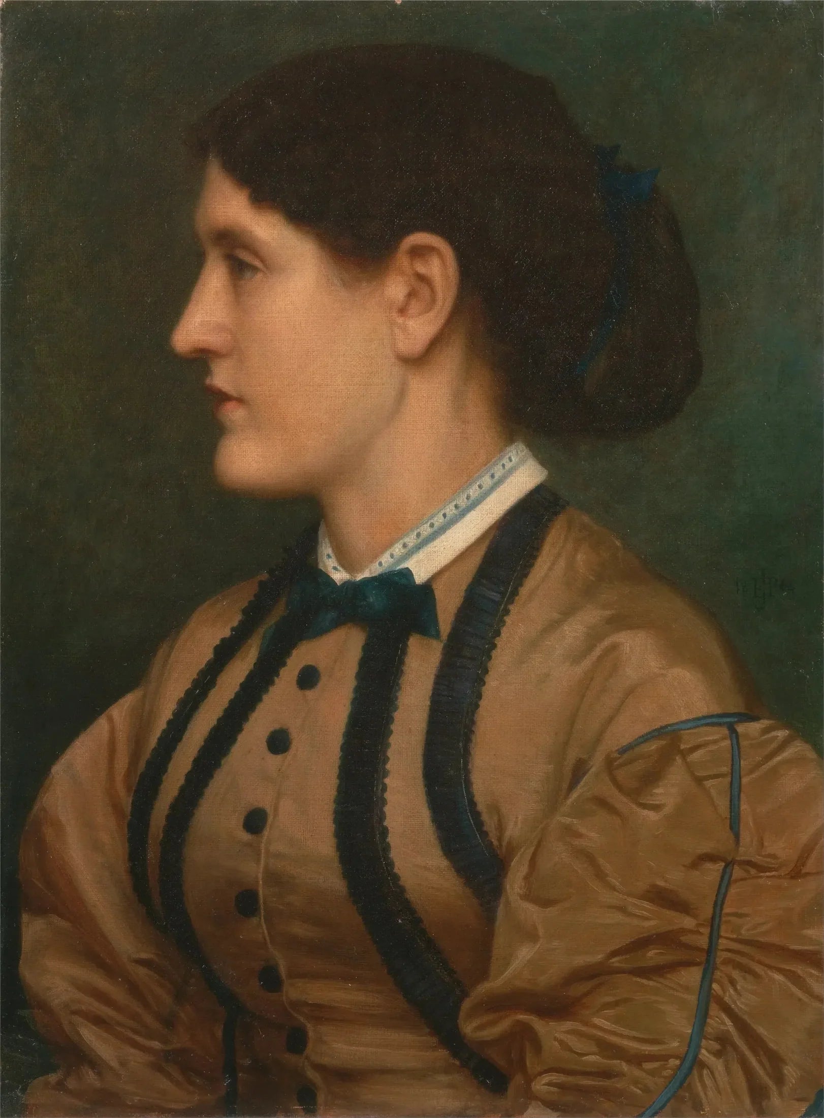 Eliza Eastlake (née Bailey) - Edward Poynter image 1 tableau peint à l’huile sur toile