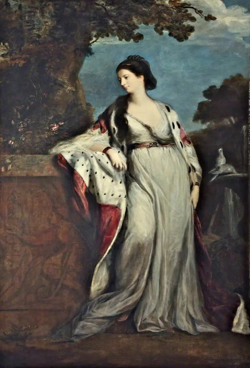 Elizabeth Gunning (1733–1790), Hamilton ve Argyll Düşesi - Joshua Reynolds