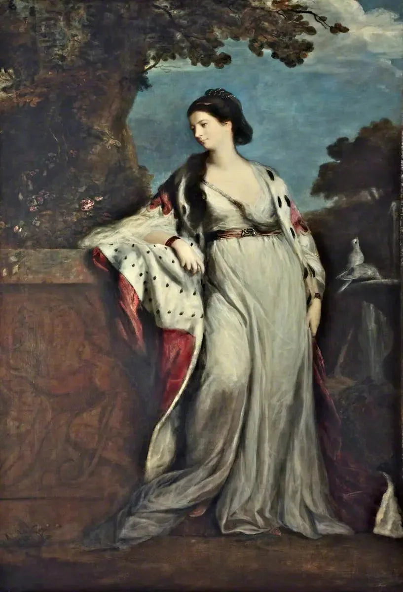 Elizabeth Gunning (1733–1790), Hamilton ve Argyll Düşesi - Joshua Reynolds