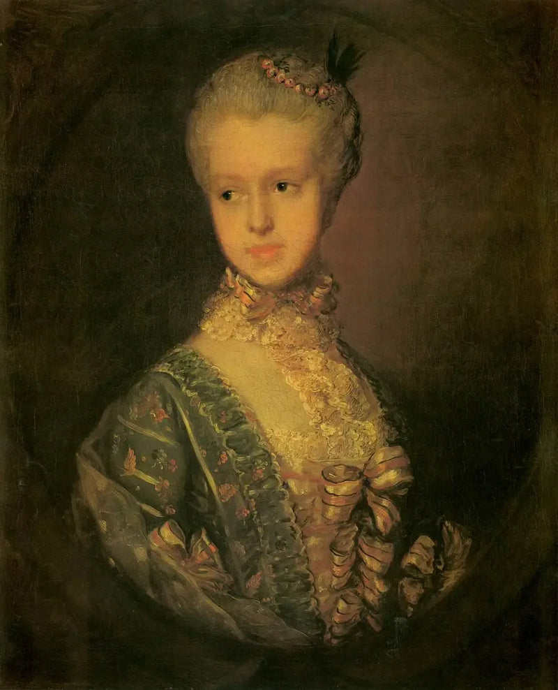 Elizabeth Wrottesley, daha sonra Grafton Düşesi - Thomas Gainsborough