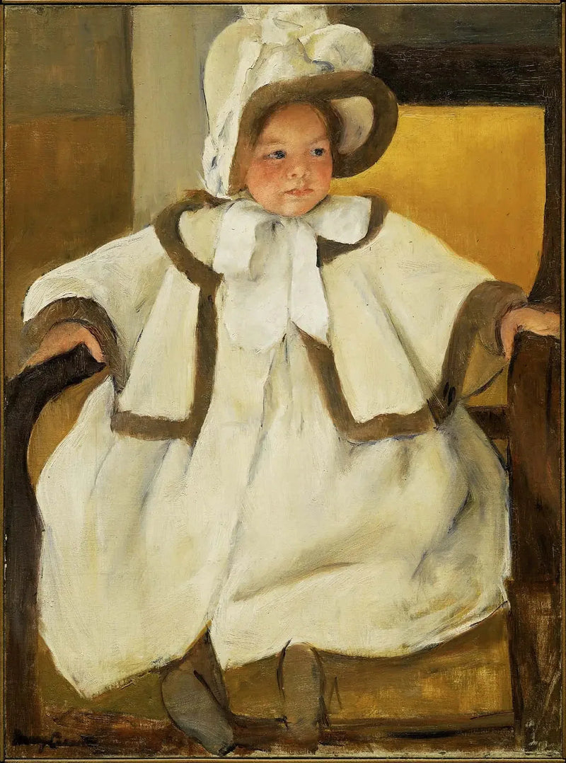 Beyaz bluzlu Ellen Mary - Mary Cassatt