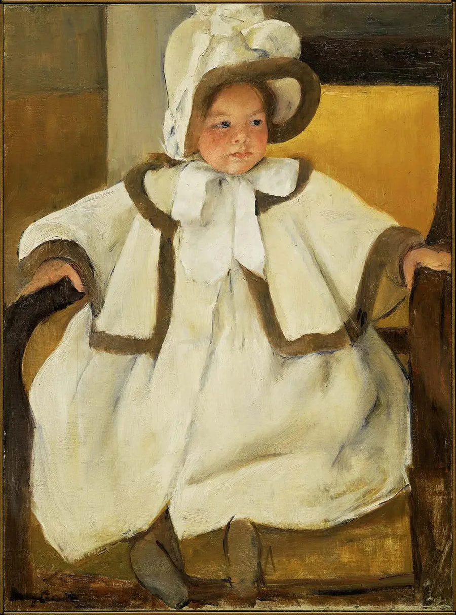 Beyaz bluzlu Ellen Mary - Mary Cassatt