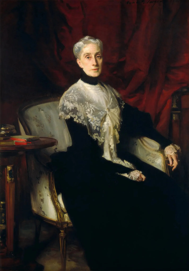 Ellen Peabody Endicott (William Crowninshield Endicott'ın eşi) - John Singer Sargent