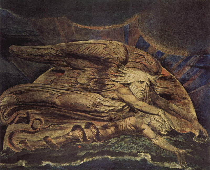 Elohim'in Adem'i Yaratması - William Blake