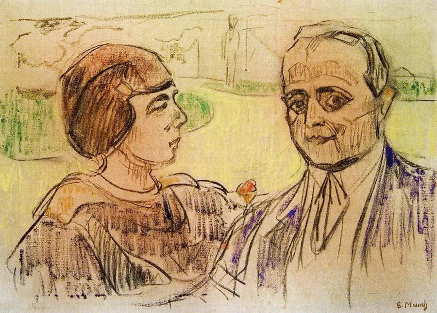 Elsa ve Curt Glaser - Edvard Munch