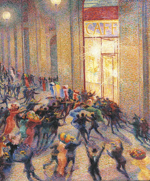 Galeri’de Ayaklanma - Umberto Boccioni
