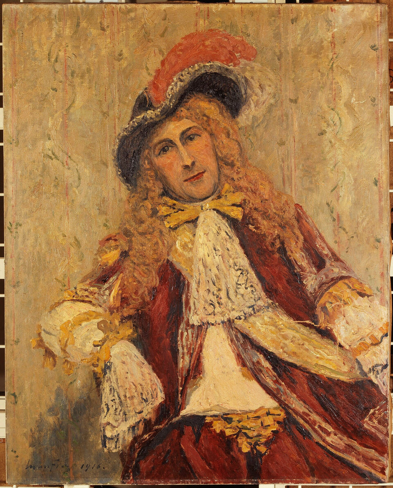 Émile Dehelly (1871-1969), Comédie-Française üyesi, sahne kıyafetinde - Maxime Maufra