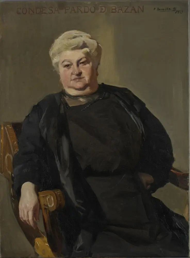 Emilia Pardo Bazán, Pardo Bazán Kontesi - Joaquín Sorolla