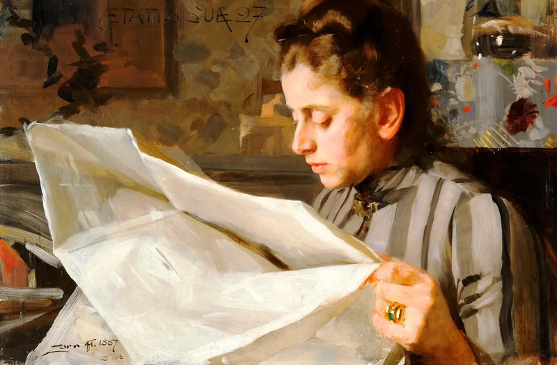 Emma Zorn okuyor - Anders Zorn