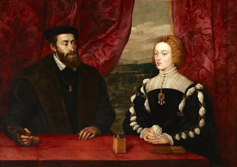 İmparator Charles Quint ve İmparatoriçe Isabelle - Peter Paul Rubens