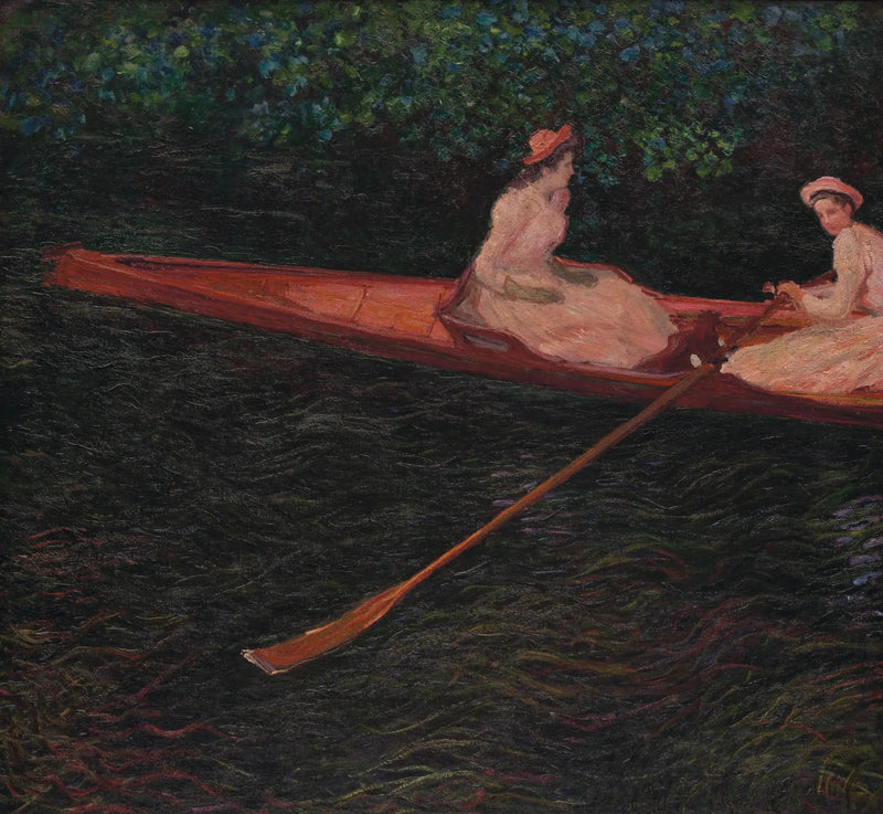 Epte Nehri'nde Kano - Claude Monet