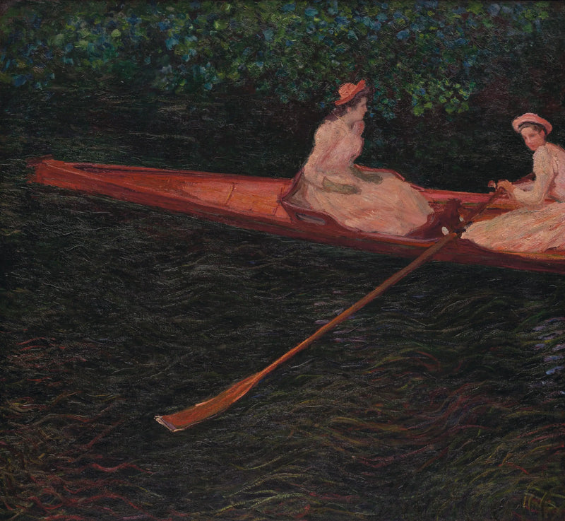 Epte Nehri'nde Kano - Claude Monet