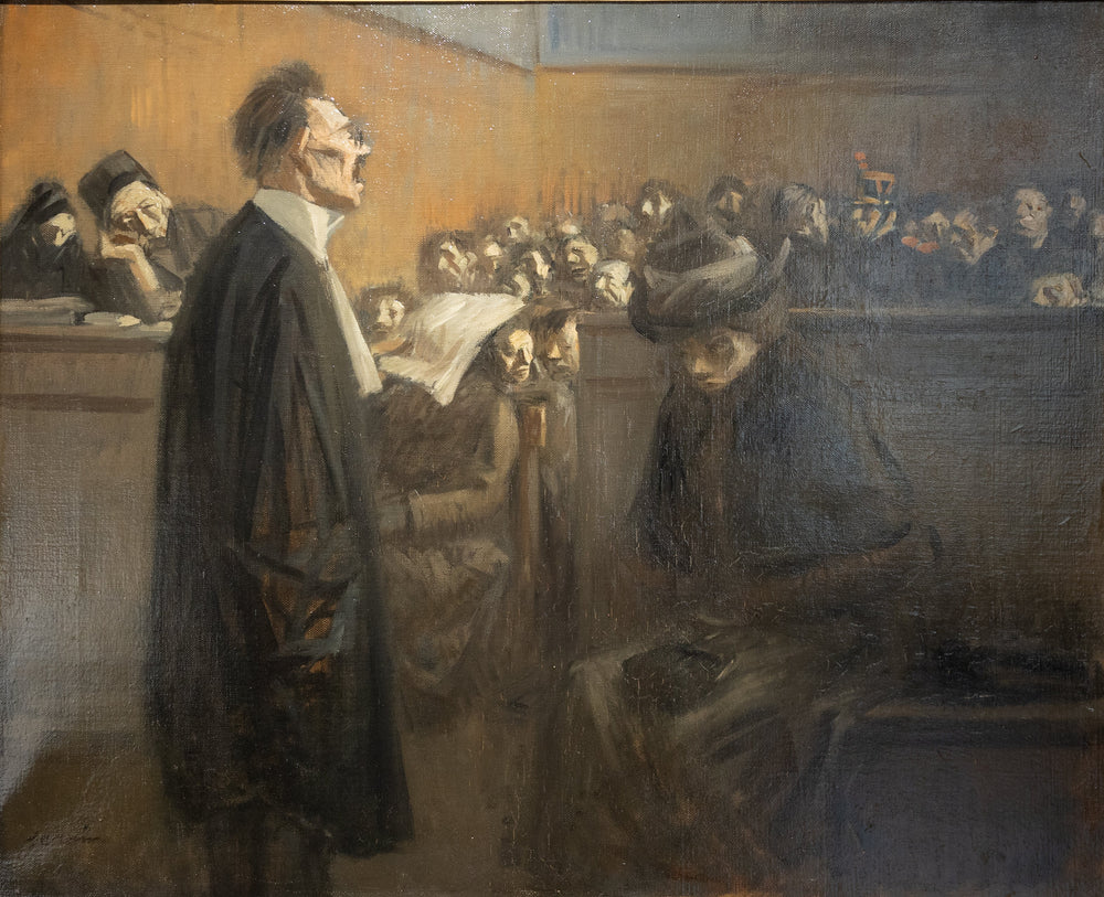 En correctionnelle - Jean-Louis Forain - Alpha Reproduction